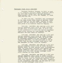 Section 7 - Passenger Motor [337 / 309 / 303] Notes